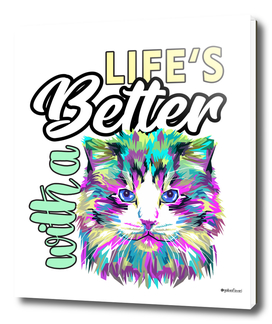 Life's better with a cat