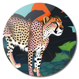 The Cheetah, Tropical Jungle Animals, Mystery Wild Cat