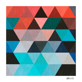 Colorful triangles pattern 4