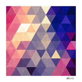 Colorful triangles pattern 2