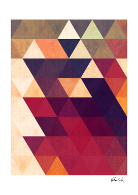 Colorful triangles pattern 8