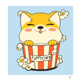 Puppycorn Shiba Movie Popcorn