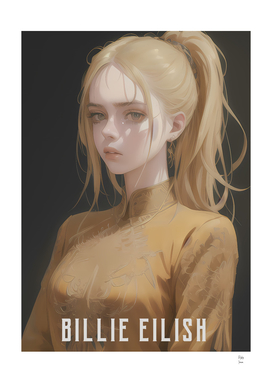 Billie Eilish as Anime Character