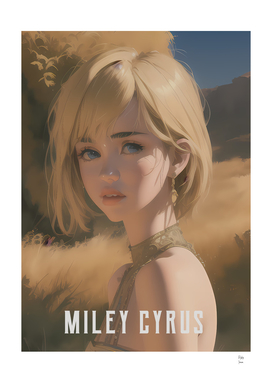Milley Cyrus as Anime Character