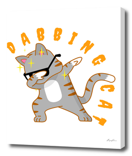 Dabbing Cat