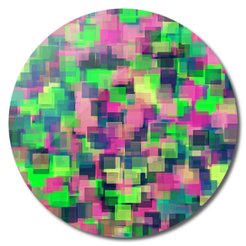 green pink and blue square pattern