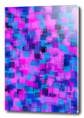 pink purple and blue square pattern