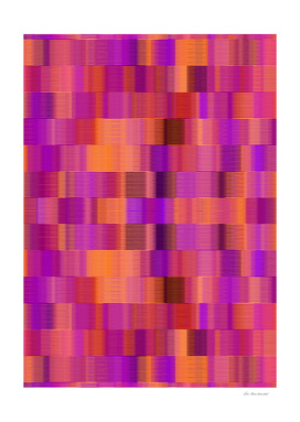 orange pink and purple plaid pattern abstract