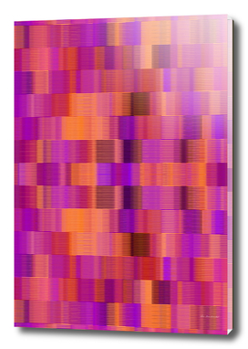 orange pink and purple plaid pattern abstract