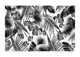 Tropical Jungle Leaves Dream #11a #tropical #decor #art