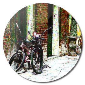 Two Bicycles In the Alley