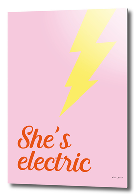 She´s electric