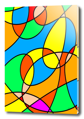 Colorful abstract art.