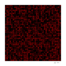 Abstract Pattern (red)