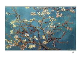 Vincent van Gogh classic art painting flowers trees