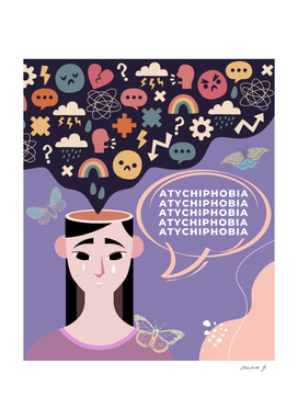 Atychiphobia butterfly thoughts