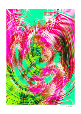pink blue and green spiral pattern abstract background