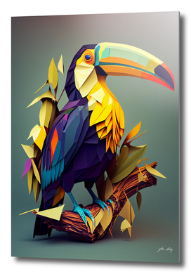 Toucan - Low Poly