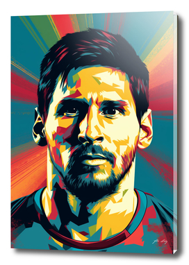 Lionel Messi - Pop Art