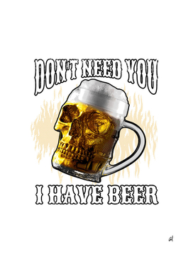 skeleton beer