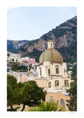Positano Dome Beauty #2 #travel #wall #art