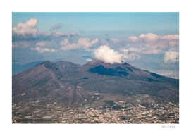 Mount Vesuvius Naples View #1 #travel #wall #art