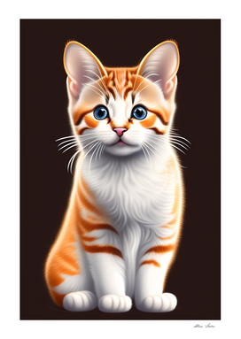 Kitty Cute Cat Poster