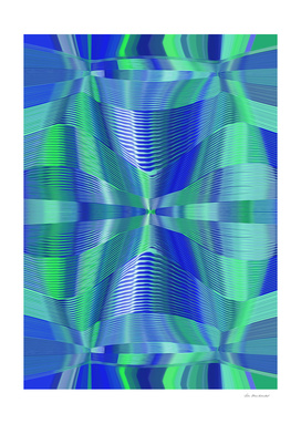 blue and green lines drawing texture abstract background