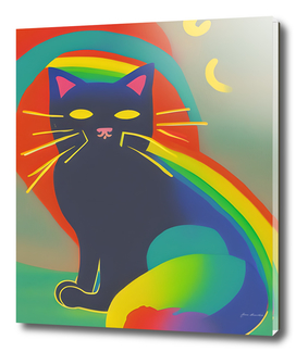 Cat Rainbow