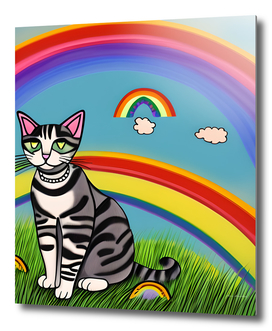 Cat and Rainbow