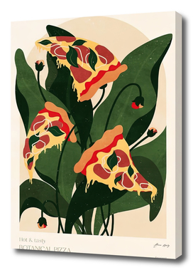 botanical vintage pizza