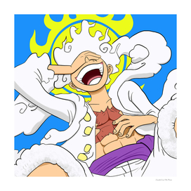 Luffy Gear 5 Anime One Piece