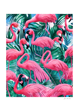 flamingo summer vibes