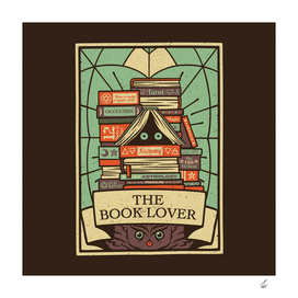 The Book Lover Tarot Card