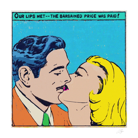 Comic book romance | retro | pop art style