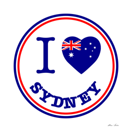 I Love Sydney rounded version