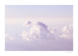 Above the clouds #3 #wall #art