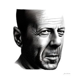 Bruce Willis Sketch