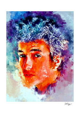 Watercolor Dylan