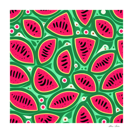 Cute watermelon pattern