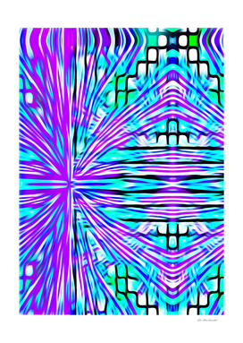 pink blue and green line pattern abstract background