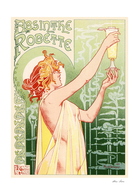 Absinthe Robette Belle Epoque French Poster