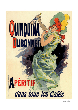 Quinquina Dubonnet Belle Epoque French Poster