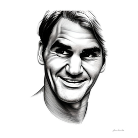Roger Federer Sketch