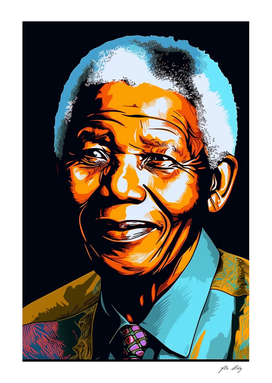 Nelson Mandela - Pop Art