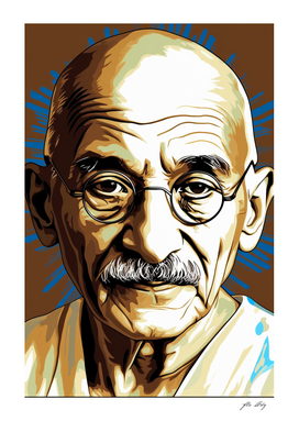 Mahatma Gandhi - Pop Art