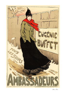 Eugenie Buffet Belle Epoque French Poster