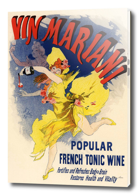 Belle Epoque French Poster, Vin Mariani