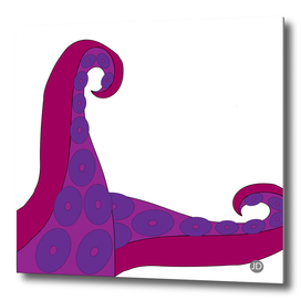 Purple Octopus Tentacles