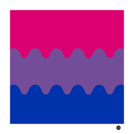 Wavy Bisexual Flag